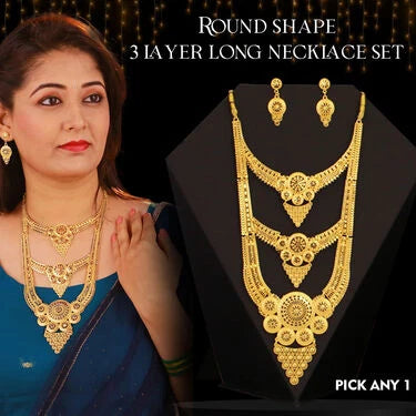 3 Layer Necklace Set Pick Any One