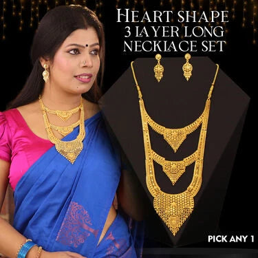 3 Layer Necklace Set Pick Any One