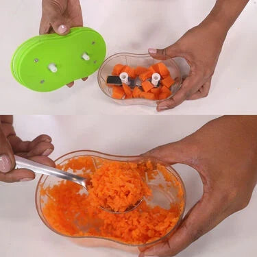 Dual Blade Onion & Vegetable Chopper